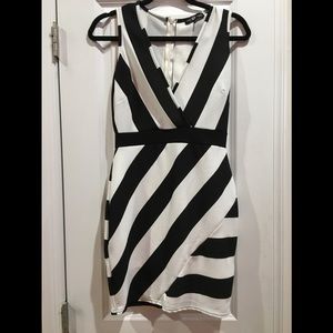 Daisy Street ASOS black and white mini dress NWT